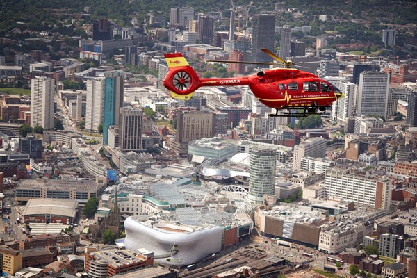 Midlands Air Ambulance Charity Predicts Rise In Demand During The Summer Of Sport