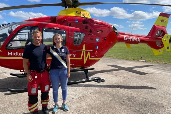 Midlands Air Ambulance Charity Celebrates Air Ambulance Week 2022