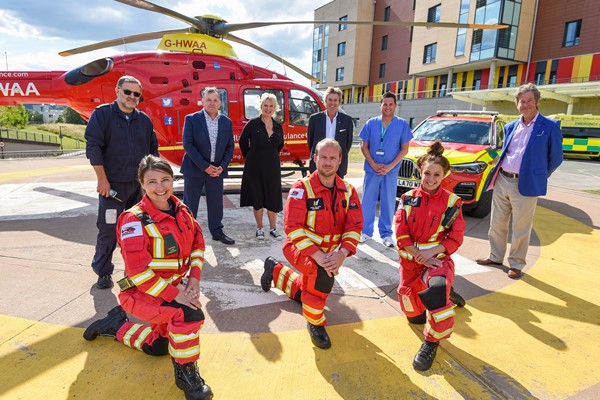 Patients To Benefit From New Critical Care Car In Stoke-on-Trent And Staffordshire
