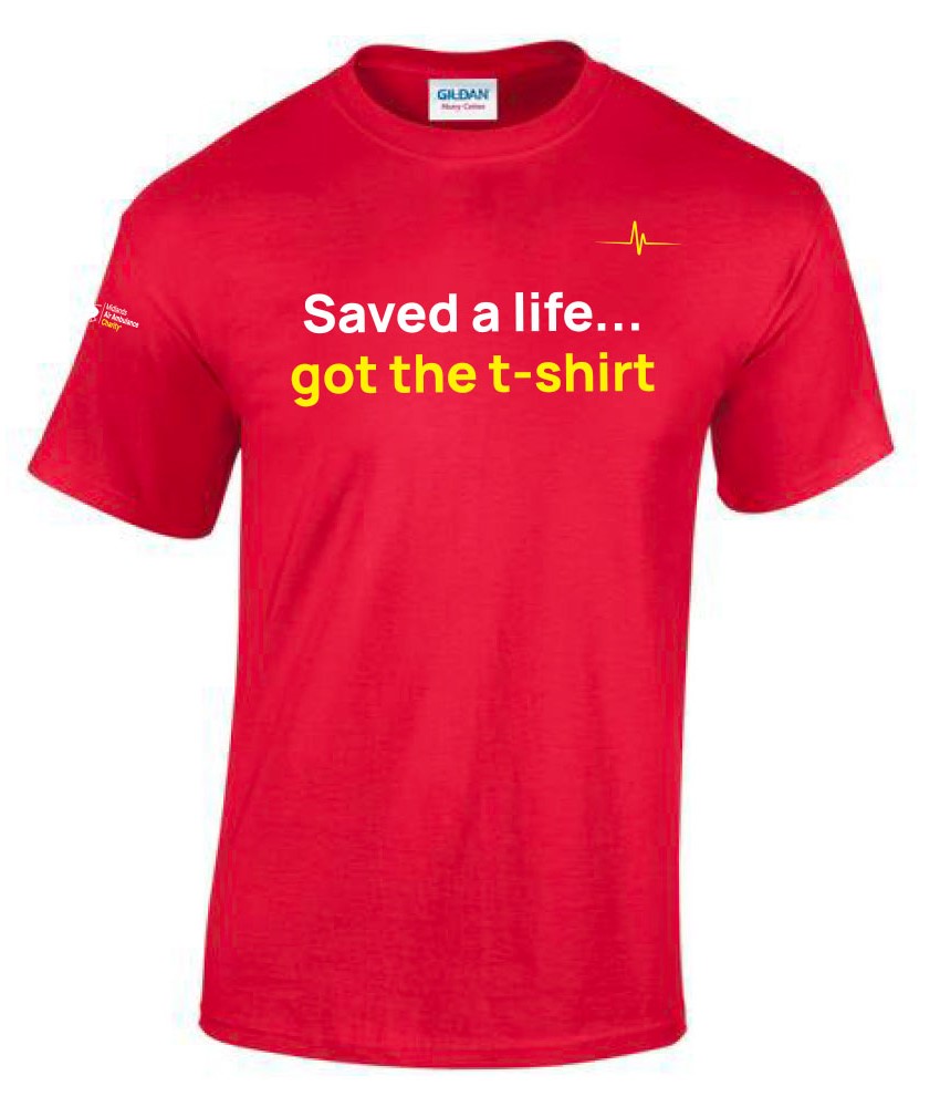 NEW Saved A Life T-Shirt
