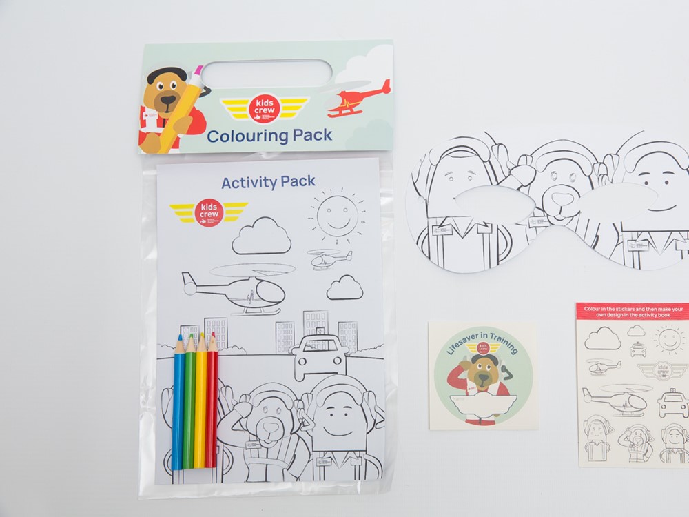 Kids Crew Colouring Activity Pack