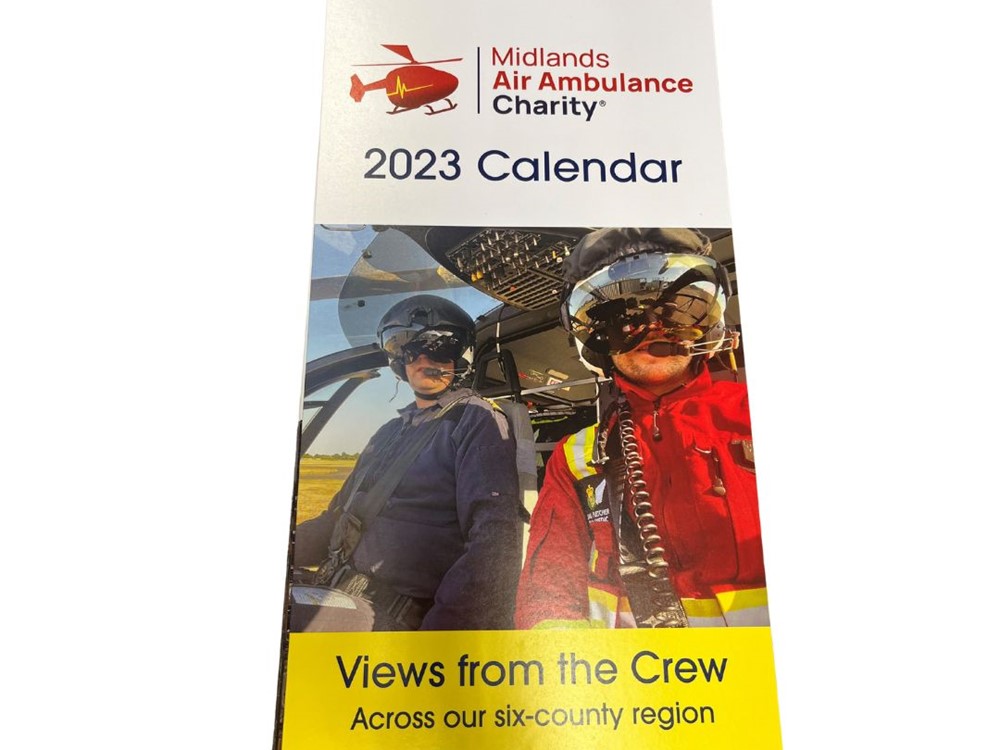 2023 Views fromthe Crew Calendar and Pen Set
