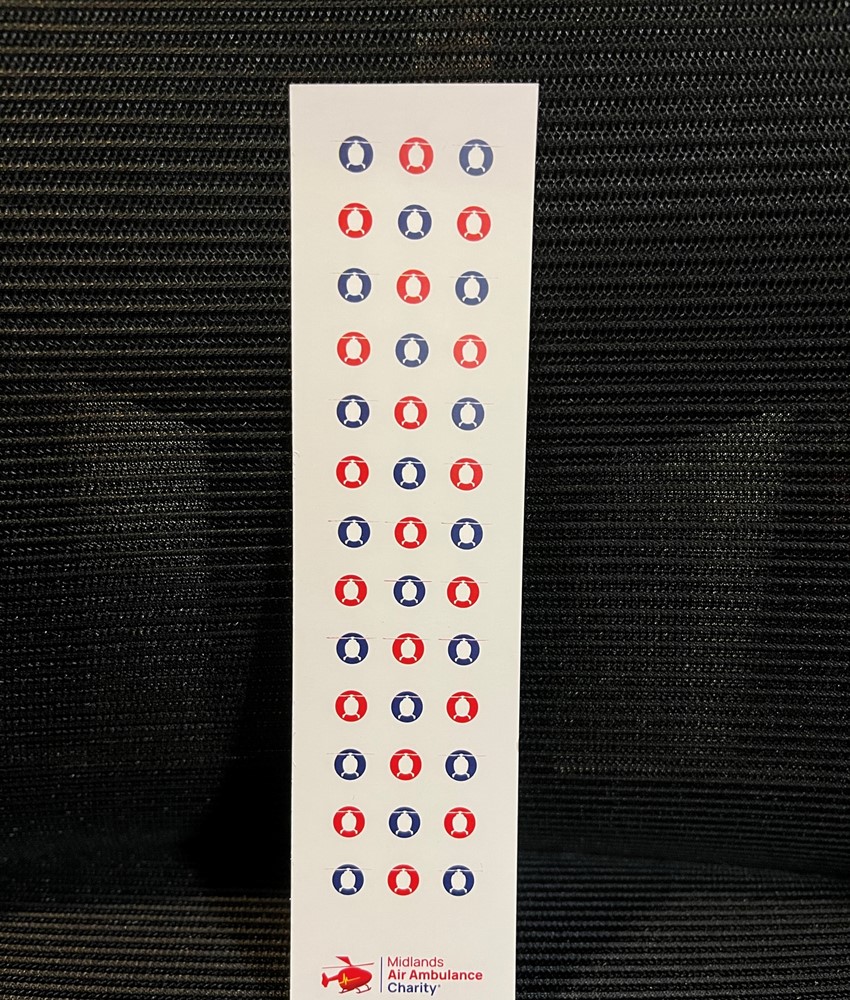 White Mission Possible Bookmark