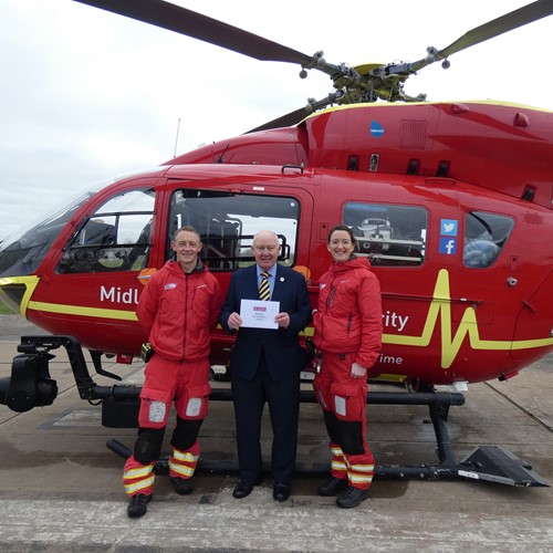 The Hospital Saturday Fund Gifts £10,000 To Local Lifesaving Charity