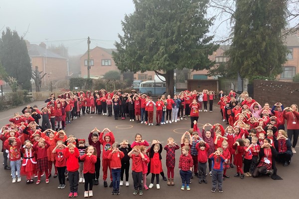 Worcestershire Schools Wear Red For Lifesaving Charity
