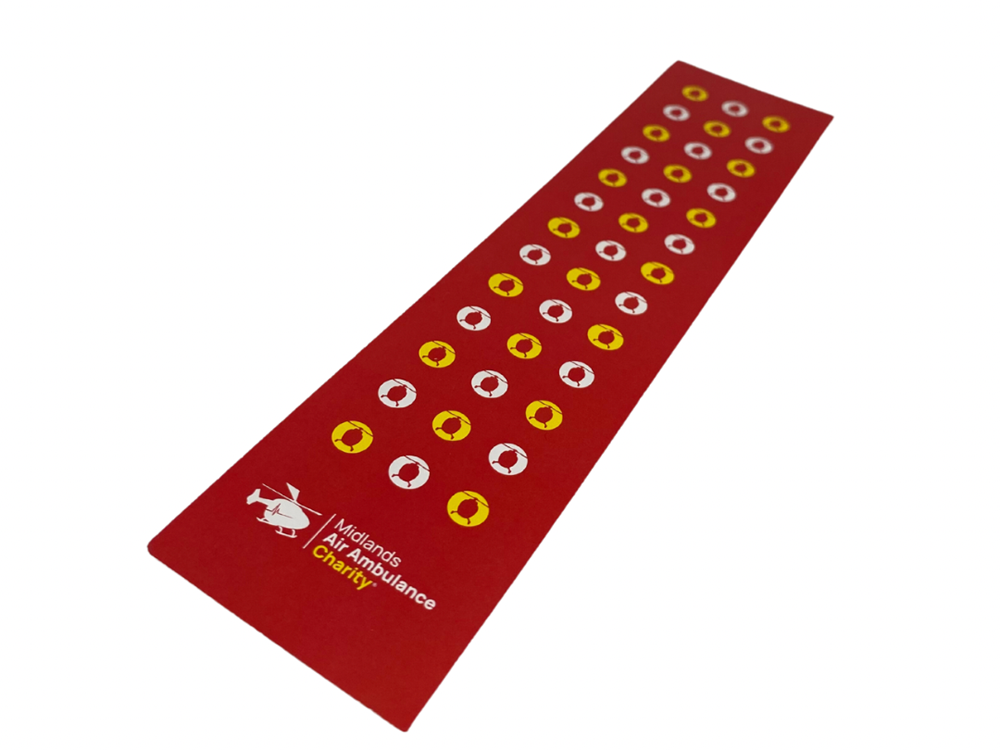 Red Mission Possible Bookmark