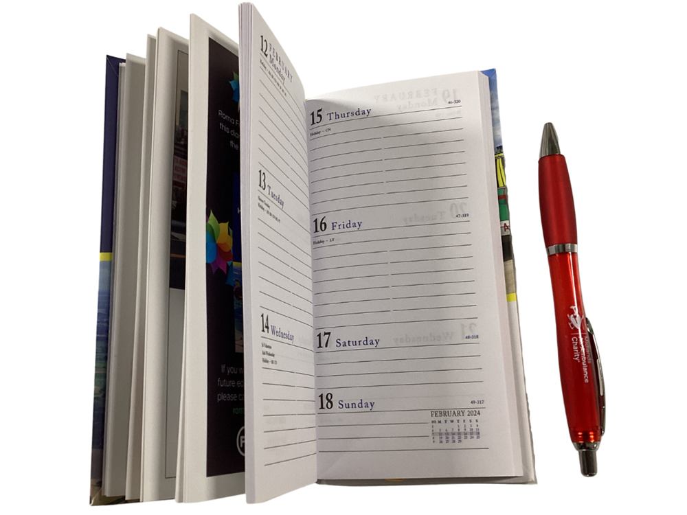 NEW 2024 Diary & Pen Set
