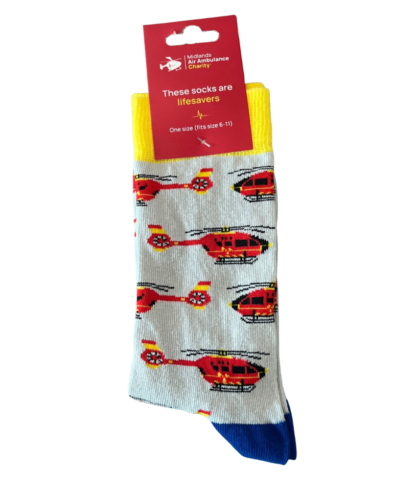 NEW Adult Helicopter Socks