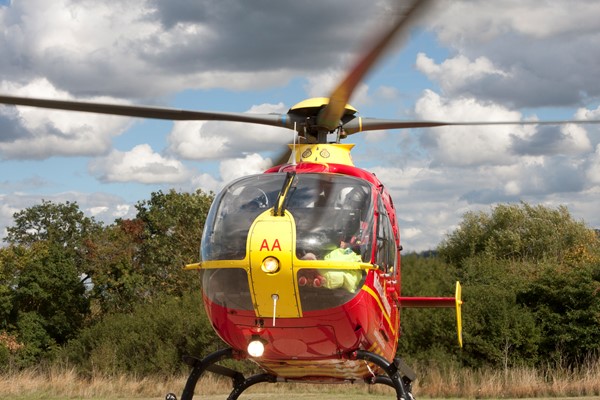 Two Airlifted In Two Car Collision