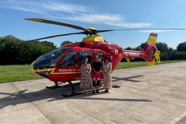 Evac+Chair Pledges Support for Midlands Air Ambulance Charity's New Airbase and Headquarters 