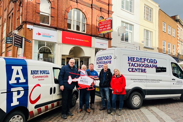 Hereford Truck Show Supports Midlands Air Ambulance Charity