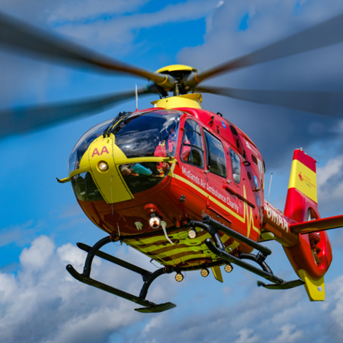 HELP Appeal Provides Support to Midlands Air Ambulance Charity’s Strensham Airbase 