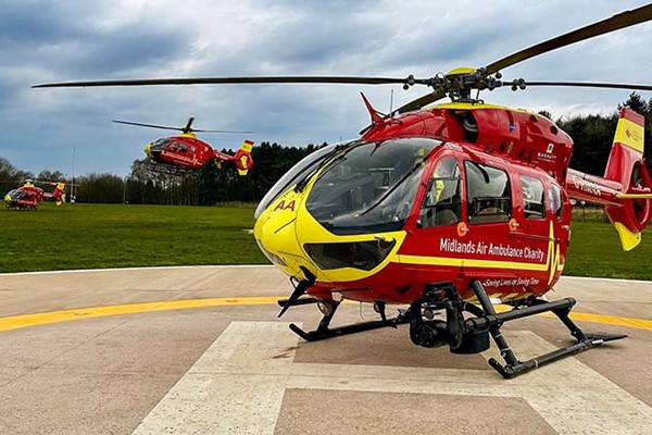 Pedestrian Airlifted To Major Trauma Centre