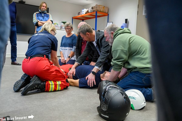 Midlands Air Ambulance Charity Hosts First Biker On Scene Training