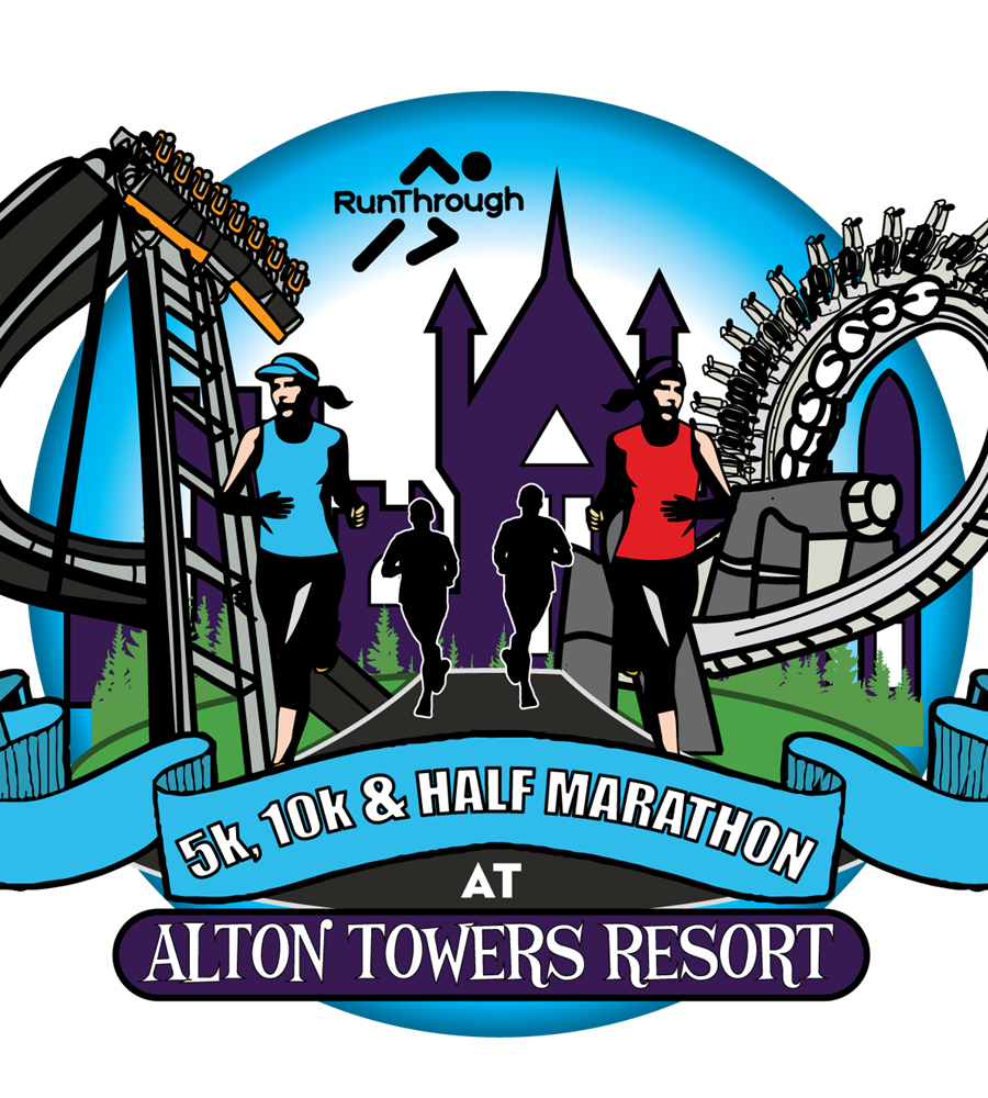 Run Alton Towers 5k, 10k & Half Marathon